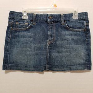7FAM skirt 29 A Pocket denim jean mini whiskered Y2K summer